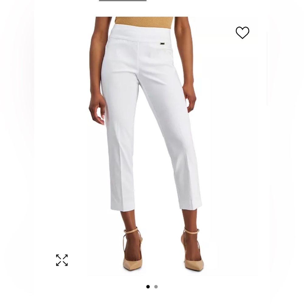 NWT cropped mid waist pants